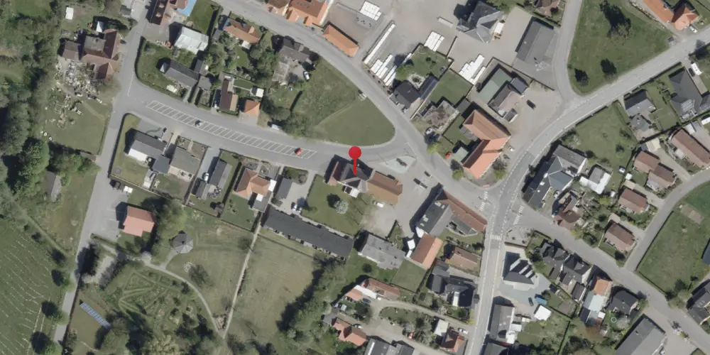 Historisk kort over Arnum Station Historisk kort over Arnum Station