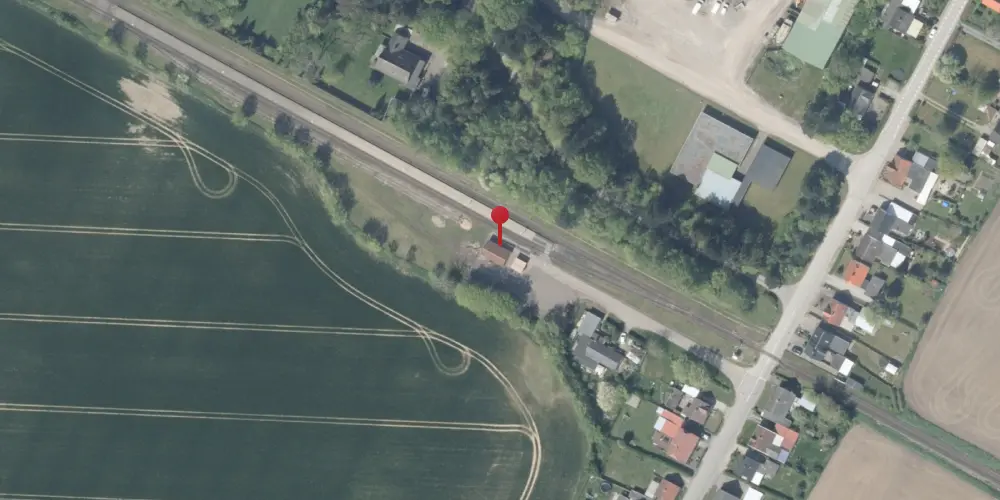 Historisk kort over Grænge Trinbræt Historisk kort over Grænge Trinbræt