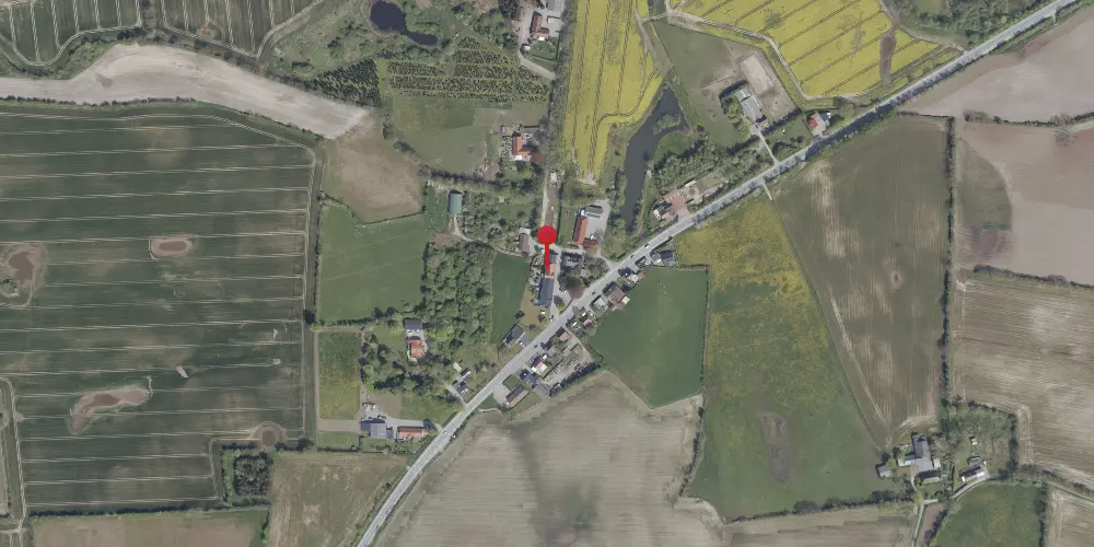 Historisk kort over Asserballe Station