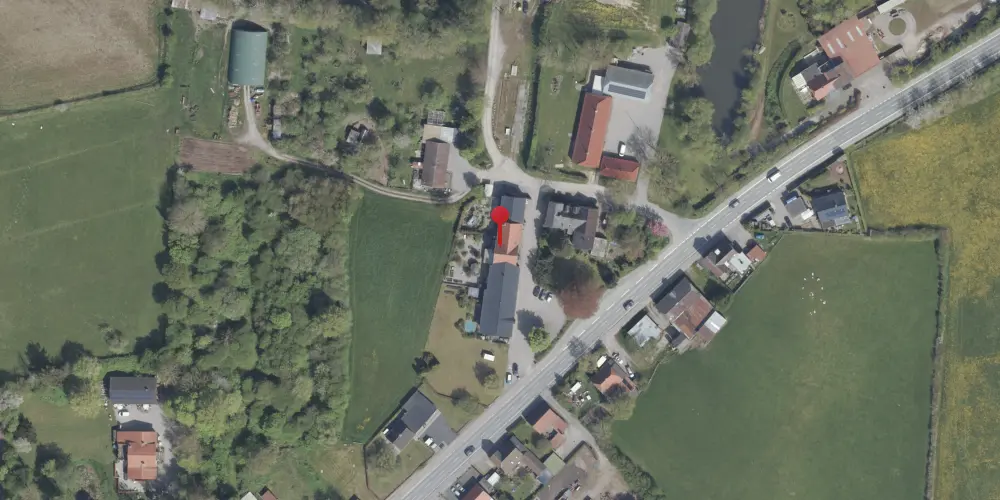 Historisk kort over Asserballe Station