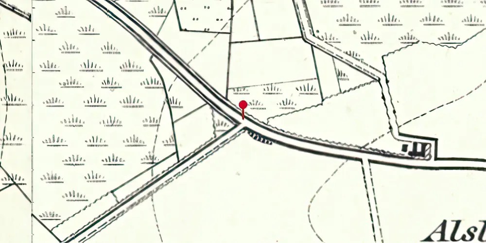 Historisk kort over Asset Trinbræt