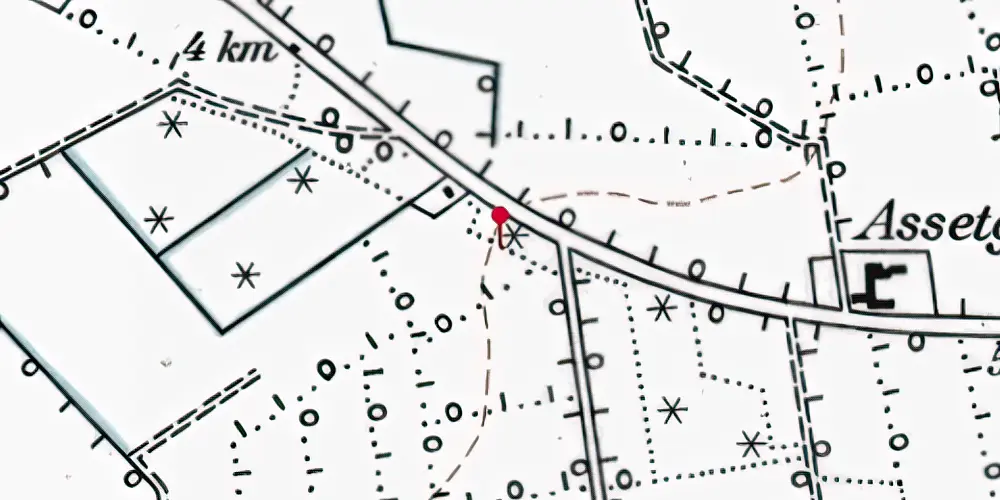 Historisk kort over Asset Trinbræt