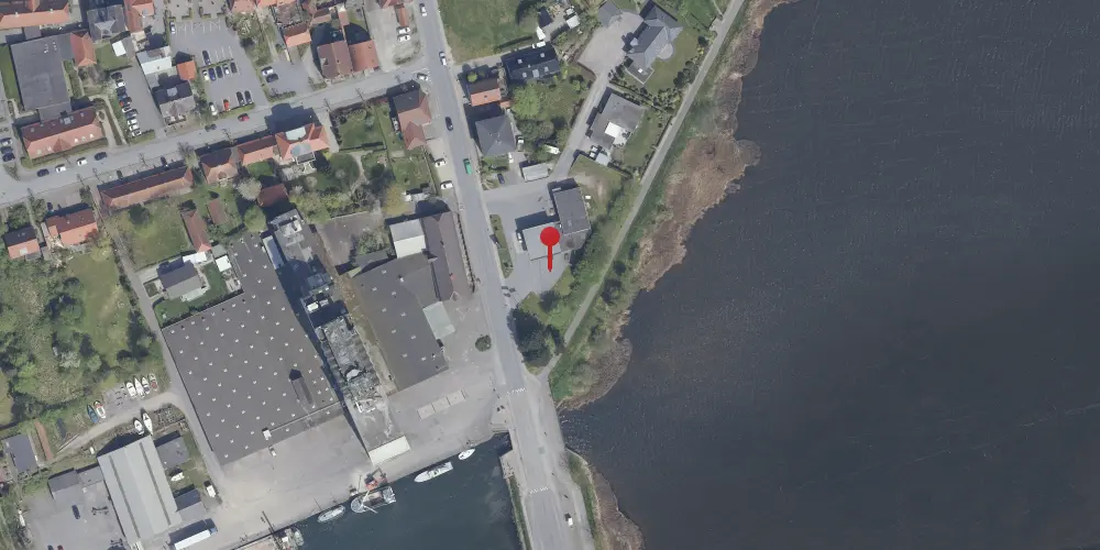 Historisk kort over Augustenborg Station Historisk kort over Augustenborg Station