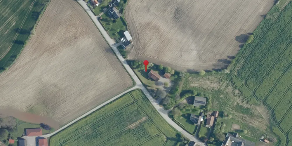 Historisk kort over Bakkebølle Trinbræt med Sidespor