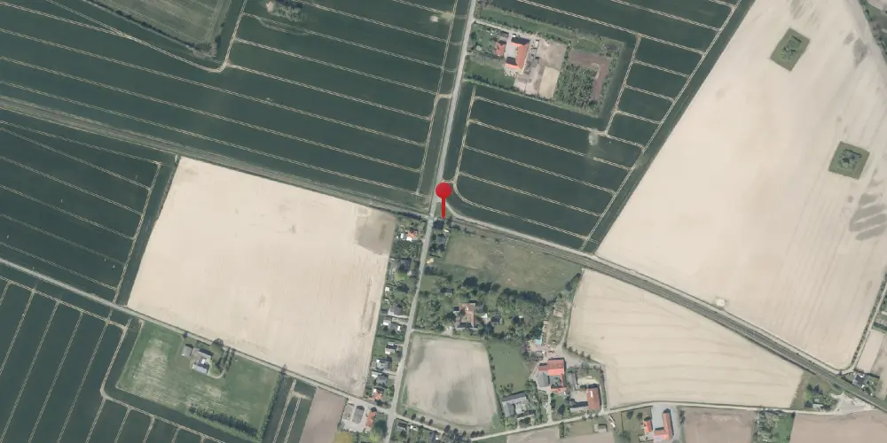 Historisk kort over Krungerup Holdeplads