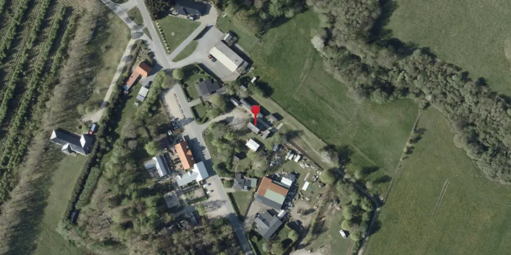 Historisk kort over Bindeballe Holdeplads Historisk kort over Bindeballe Holdeplads