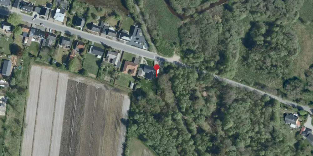 Historisk kort over Birkebæk Trinbræt Historisk kort over Birkebæk Trinbræt