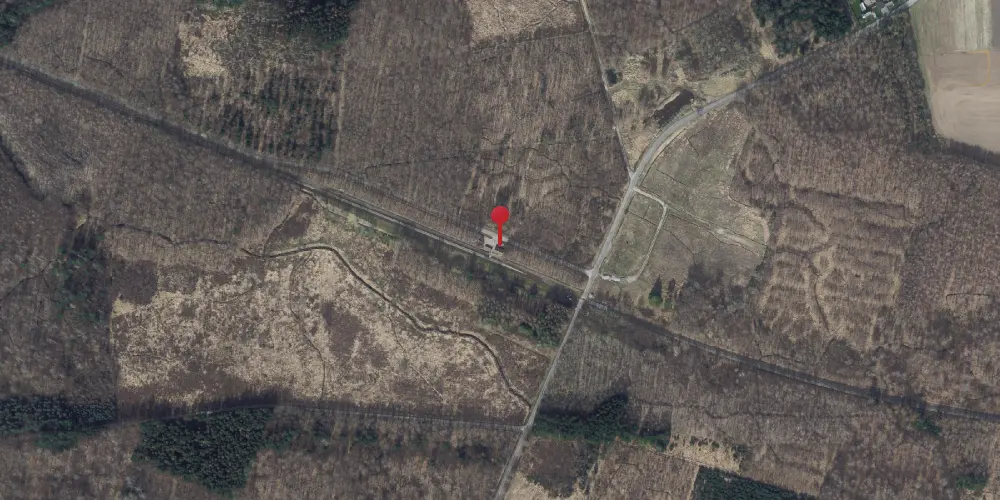 Historisk kort over Ryde Trinbræt Historisk kort over Ryde Trinbræt