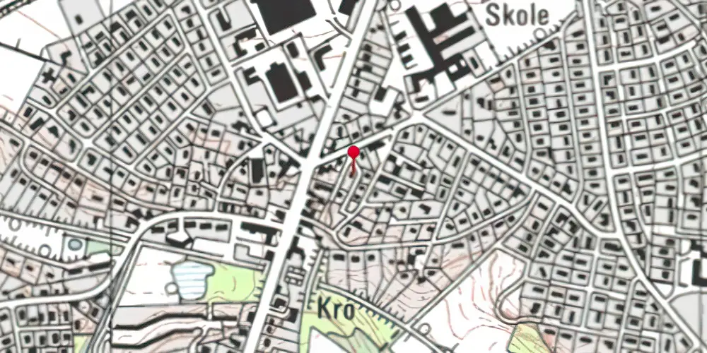 Historisk kort over Bramdrup Holdeplads Historisk kort over Bramdrup Holdeplads