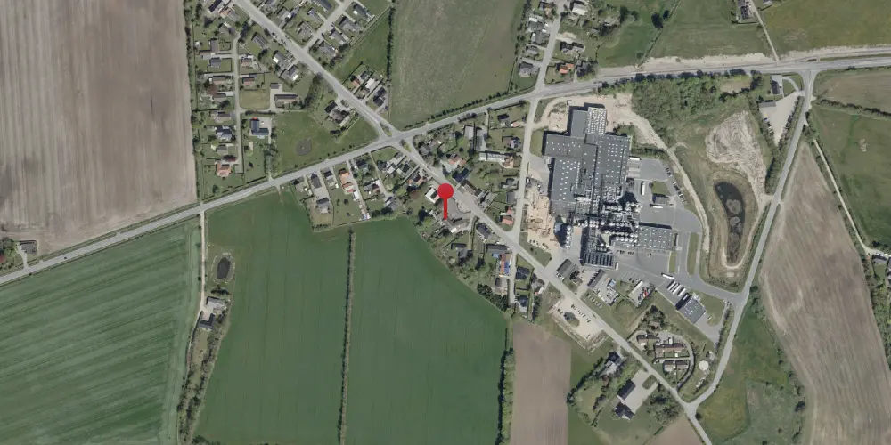 Historisk kort over Branderup Station