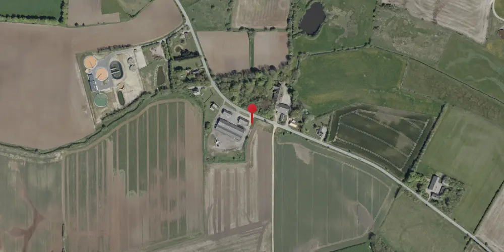 Historisk kort over Branderup Mølle Holdeplads med sidespor Historisk kort over Branderup Mølle Holdeplads med sidespor