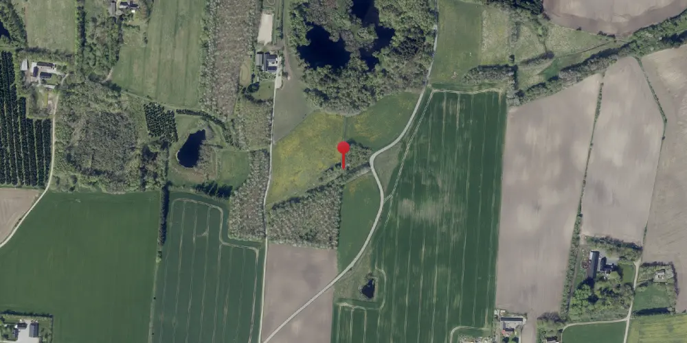 Historisk kort over Bredmose Trinbræt Historisk kort over Bredmose Trinbræt