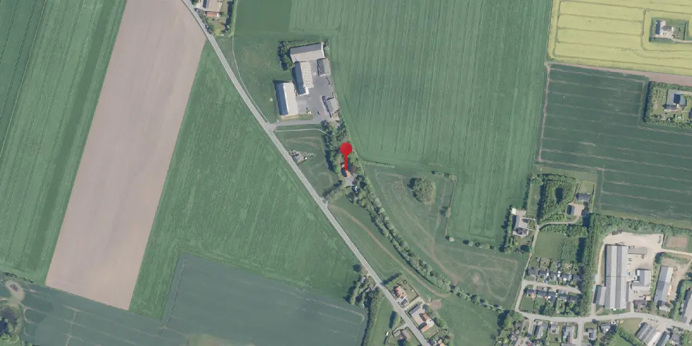 Historisk kort over Brodal Station Historisk kort over Brodal Station