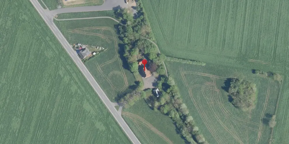 Historisk kort over Brodal Station Historisk kort over Brodal Station