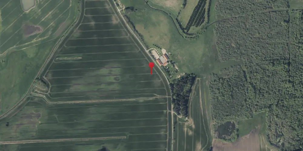 Historisk kort over Brænore Trinbræt