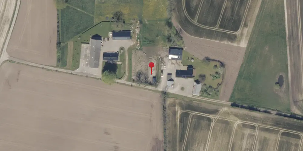 Historisk kort over Bøgholm Holdeplads