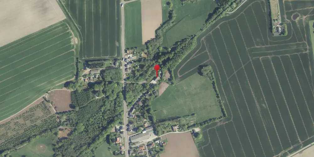 Historisk kort over Bøstrup Station Historisk kort over Bøstrup Station