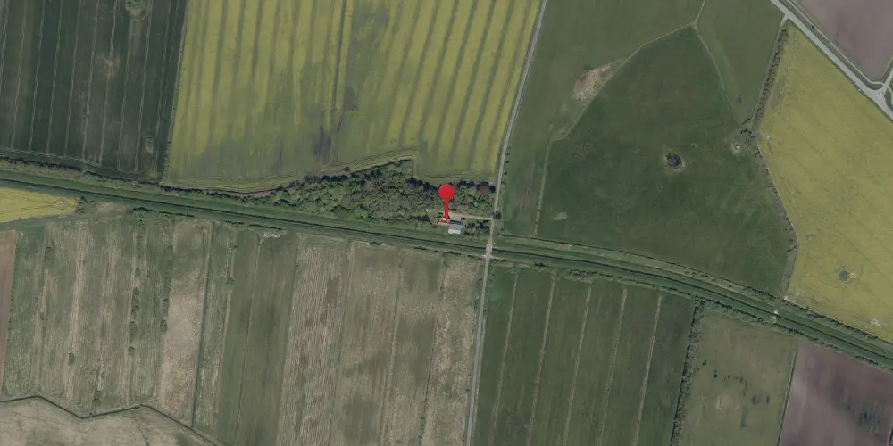 Historisk kort over Daler Holdeplads