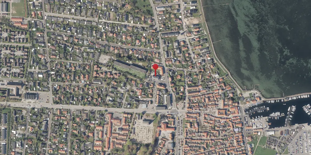 Historisk kort over Dragør Station