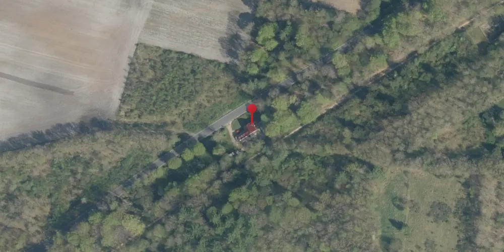 Historisk kort over Drantum Billetsalgssted med Sidespor Historisk kort over Drantum Billetsalgssted med Sidespor