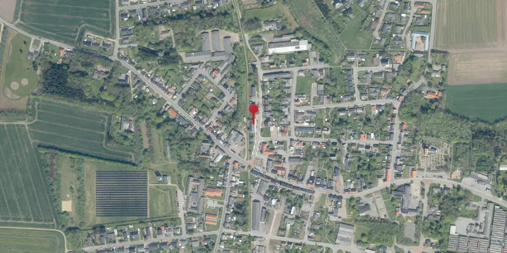 Historisk kort over Durup Station Historisk kort over Durup Station