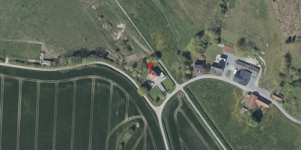 Historisk kort over Dynt Station