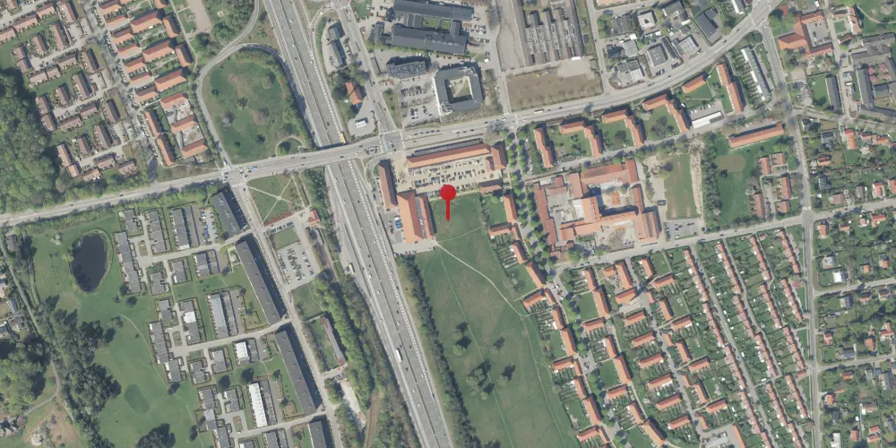 Historisk kort over Egevang Trinbræt Historisk kort over Egevang Trinbræt