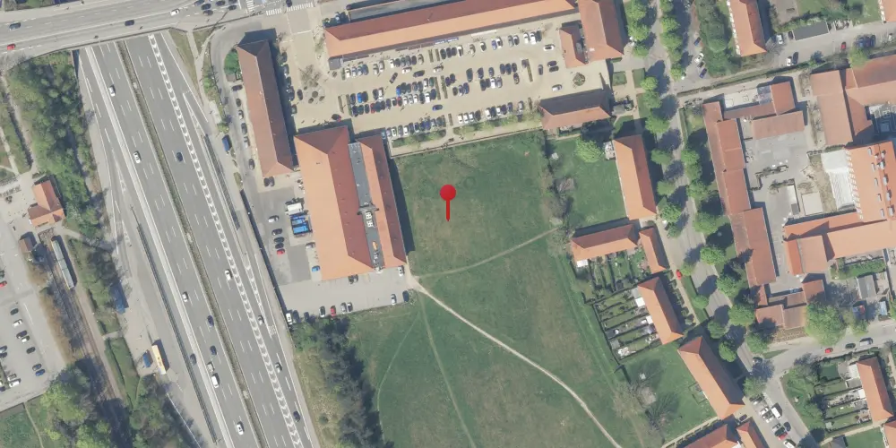 Historisk kort over Egevang Trinbræt Historisk kort over Egevang Trinbræt