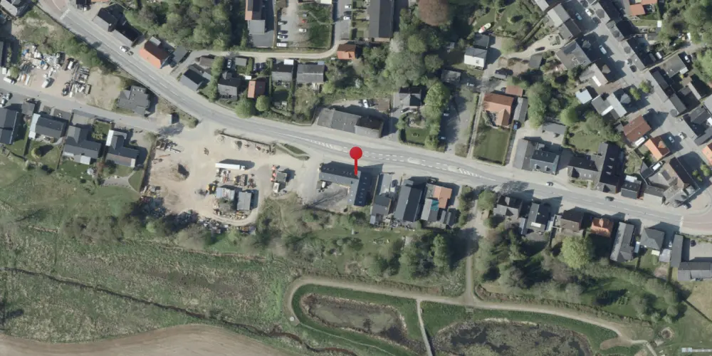 Historisk kort over Egtved Station Historisk kort over Egtved Station