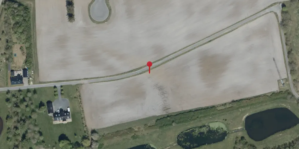 Historisk kort over Elkjær Trinbræt