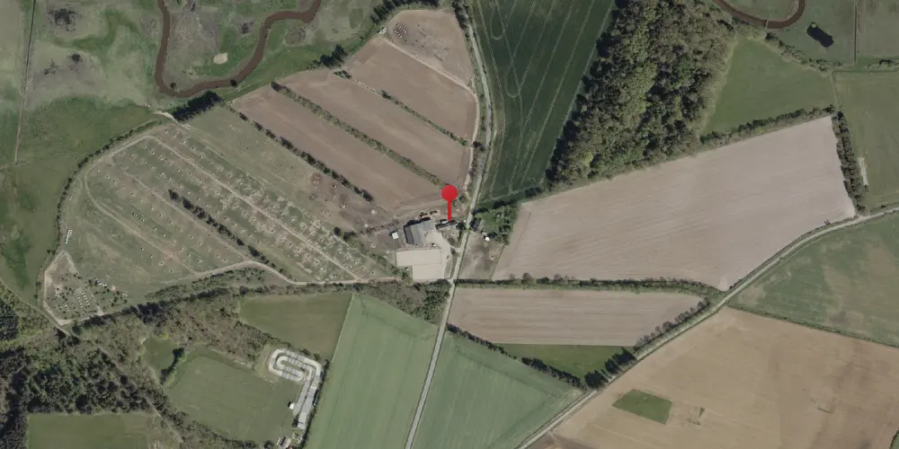 Historisk kort over Ellum Station