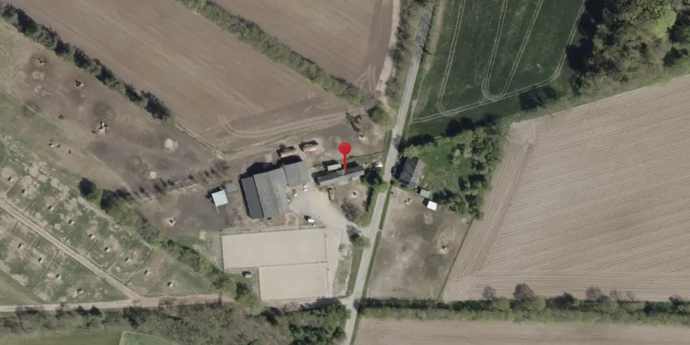 Historisk kort over Ellum Station