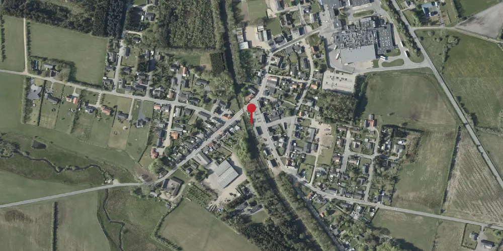 Historisk kort over Farre Trinbræt