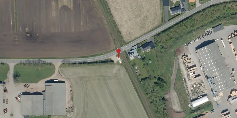 Historisk kort over Farup Billetsalgssted