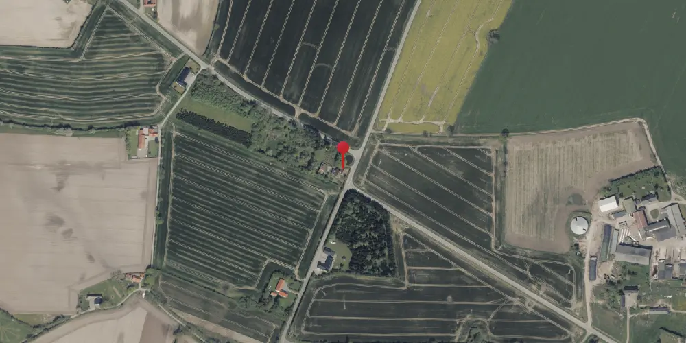 Historisk kort over Favstrup Station Historisk kort over Favstrup Station