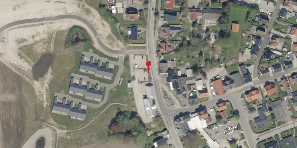 Historisk kort over Felsted Stationskro