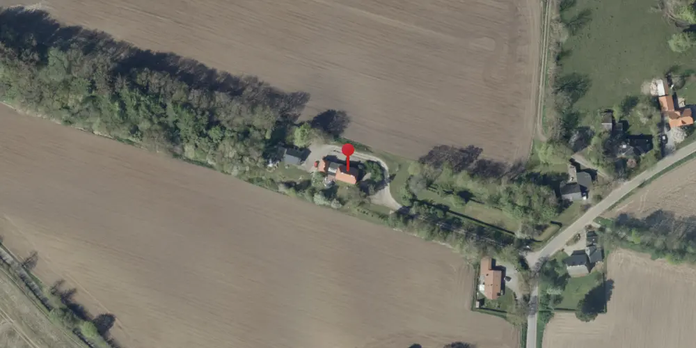 Historisk kort over Ferup Station