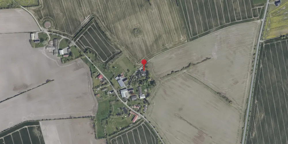 Historisk kort over Fjelby Station