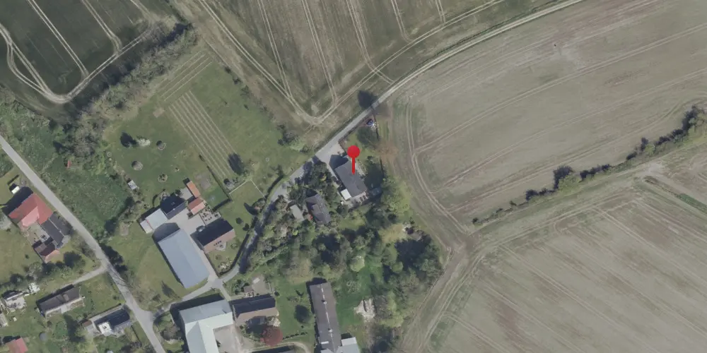 Historisk kort over Fjelby Station