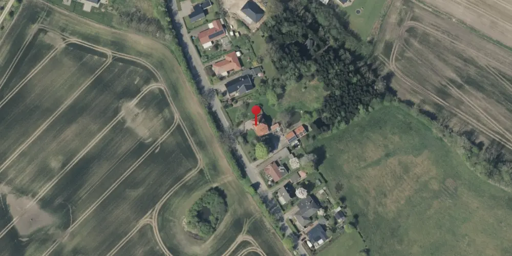 Historisk kort over Fovslet Station