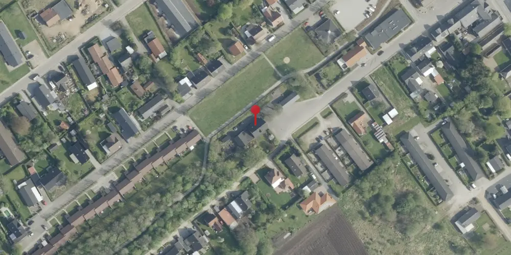 Historisk kort over Frederiks Station Historisk kort over Frederiks Station