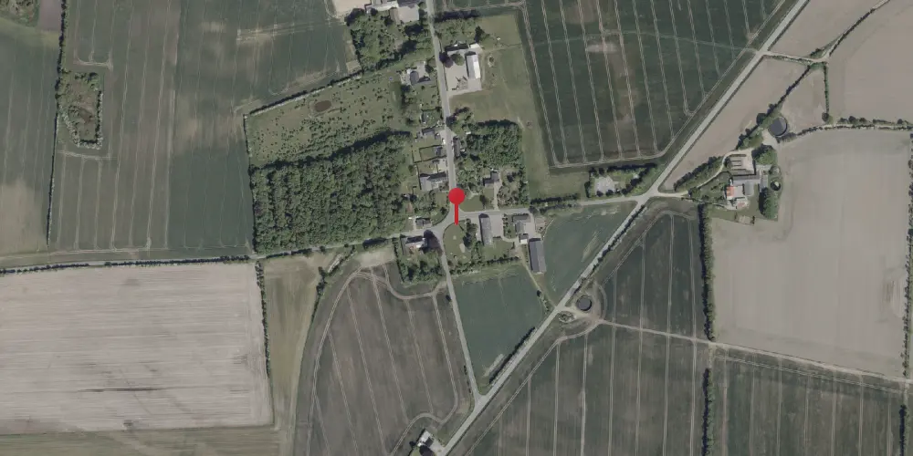 Historisk kort over Galsted Station Historisk kort over Galsted Station