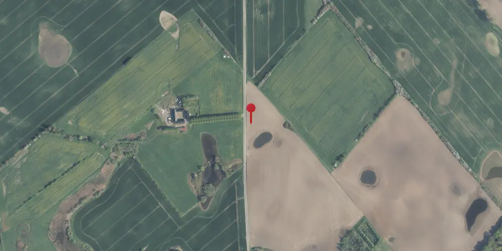 Historisk kort over Gammel Harløse Trinbræt