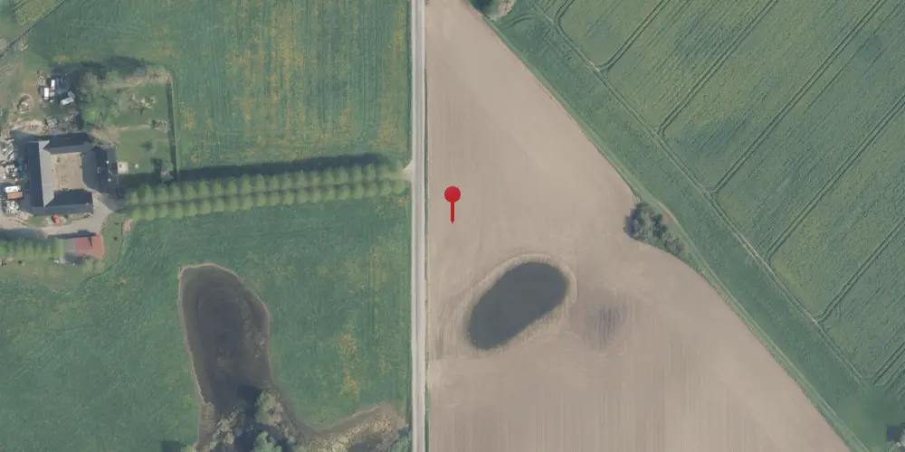 Historisk kort over Gammel Harløse Trinbræt