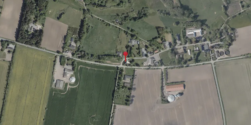 Historisk kort over Gammel Ladegård Station Historisk kort over Gammel Ladegård Station