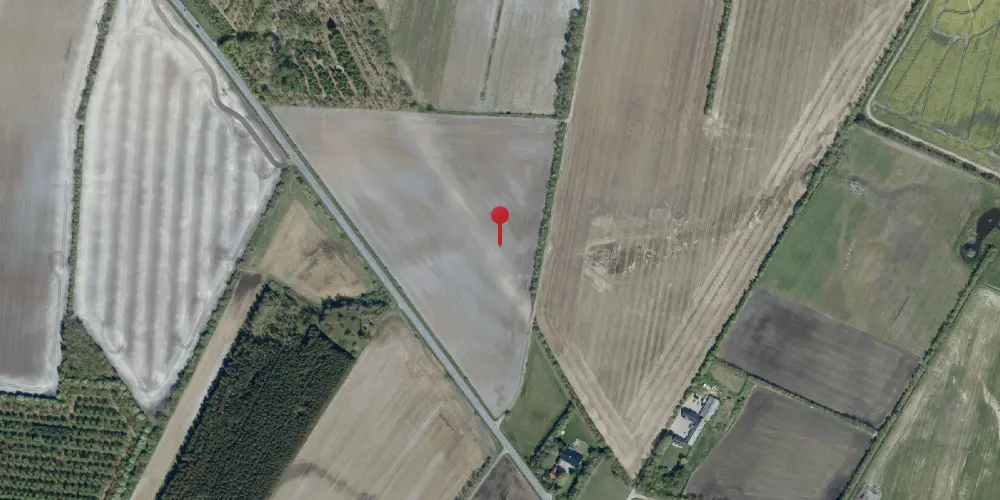 Historisk kort over Gilbjerg Trinbræt med Sidespor Historisk kort over Gilbjerg Trinbræt med Sidespor