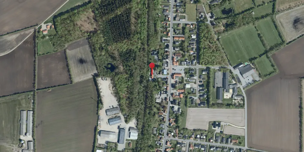 Historisk kort over Glejbjerg Station Historisk kort over Glejbjerg Station