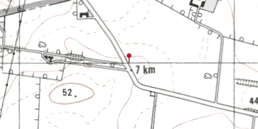 Historisk kort over Grove (SVJ) Trinbræt