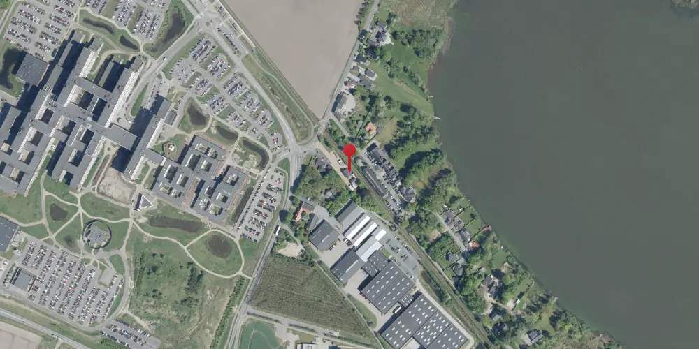 Historisk kort over Gødstrup Station [1904-1969]