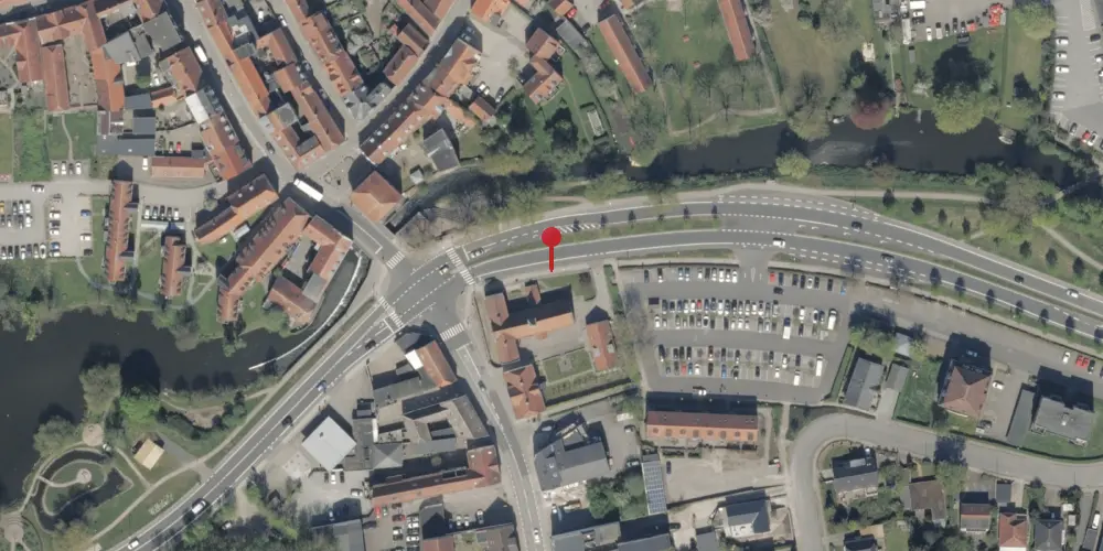 Historisk kort over Haderslev Sydbanegård